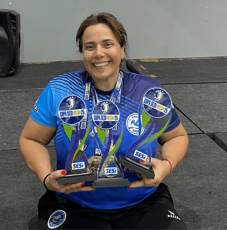 Jeide Rudgeri, treinadora do CAMV Sports